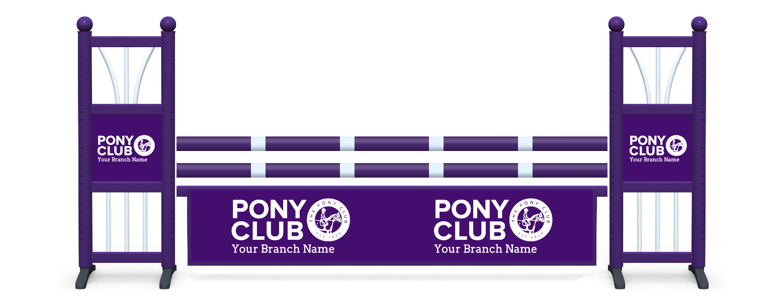 Pony Club - Purple / White