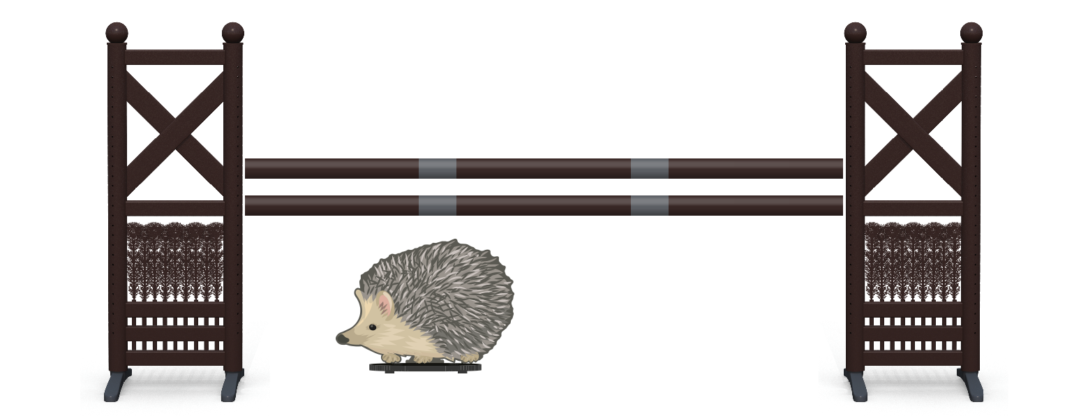 Hedgehog with brush