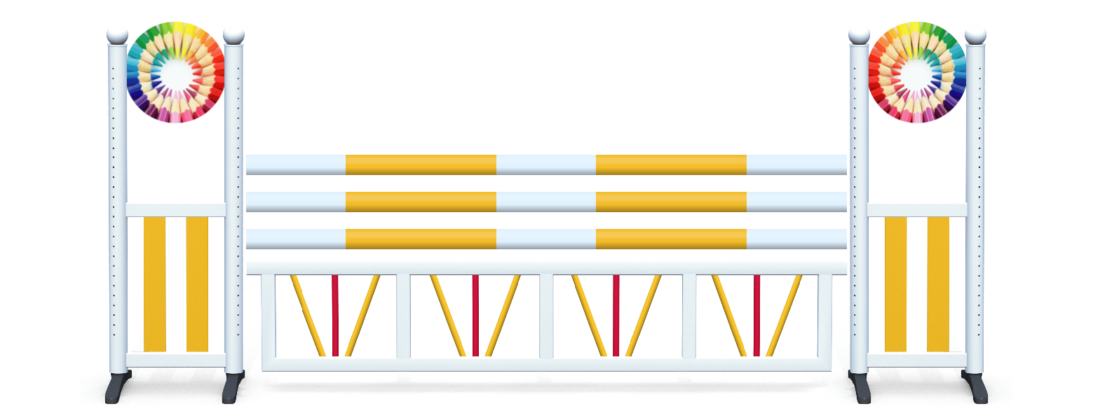 Pencils Hanging Fluted