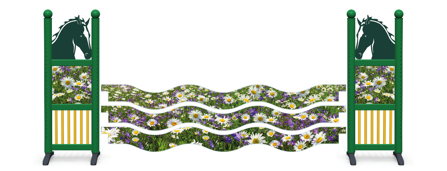 Spring Meadow Wavy Plank