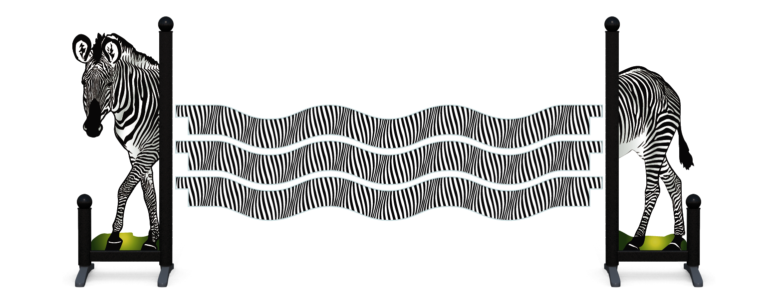 Zebra Wavy Plank