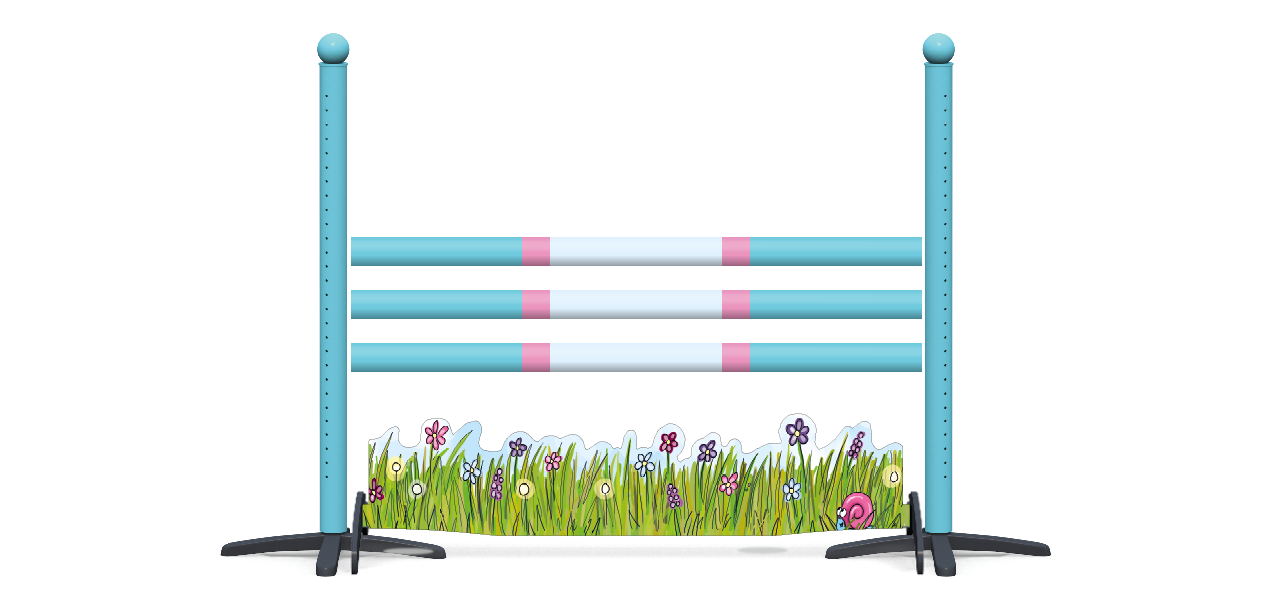 Emily Cole Flowers 2m Skinny Jump