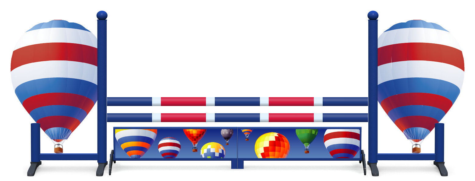 Hot Air Balloons (Small Height)