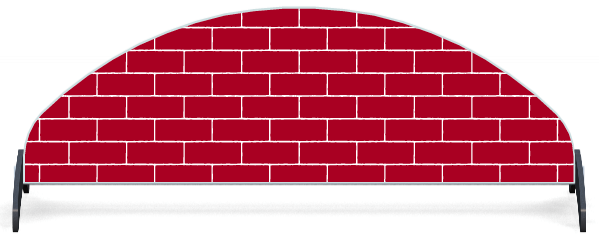 Fillers > Half Moon Filler > Full Brick