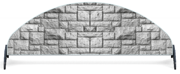 Fillers > Half Moon Filler > Pillar Brick